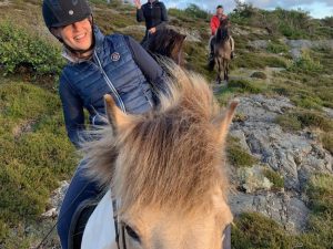 Turridning med Islandshästar hos Stall Tofta