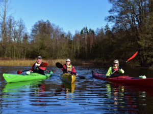 Introduktionskurs i kajakpaddling i Simlångsdalen