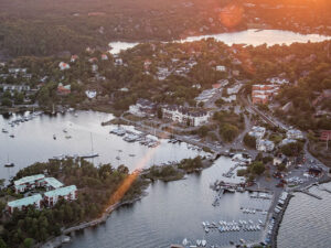 Helikoptertur över Stockholm och skärgården
