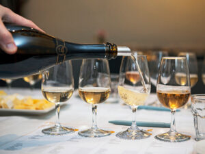 Champagneprovning med ost | Stockholm