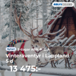 Vinteräventyr i Lappland 5 d
